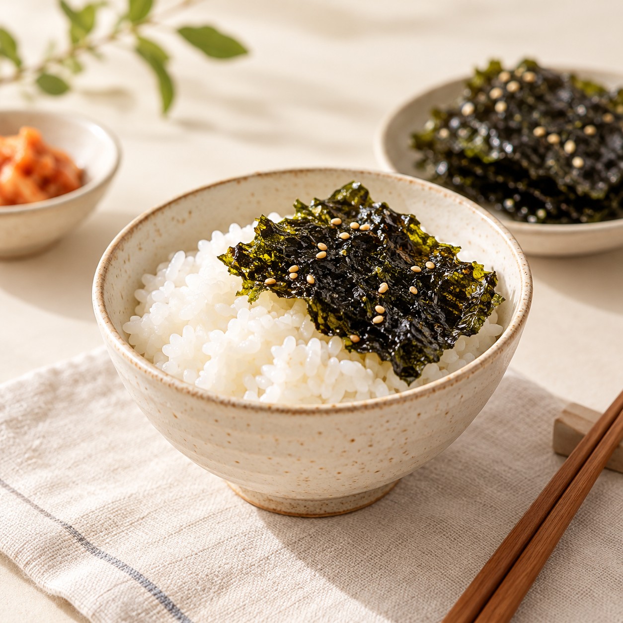 OKF Korean Gim with warm rice