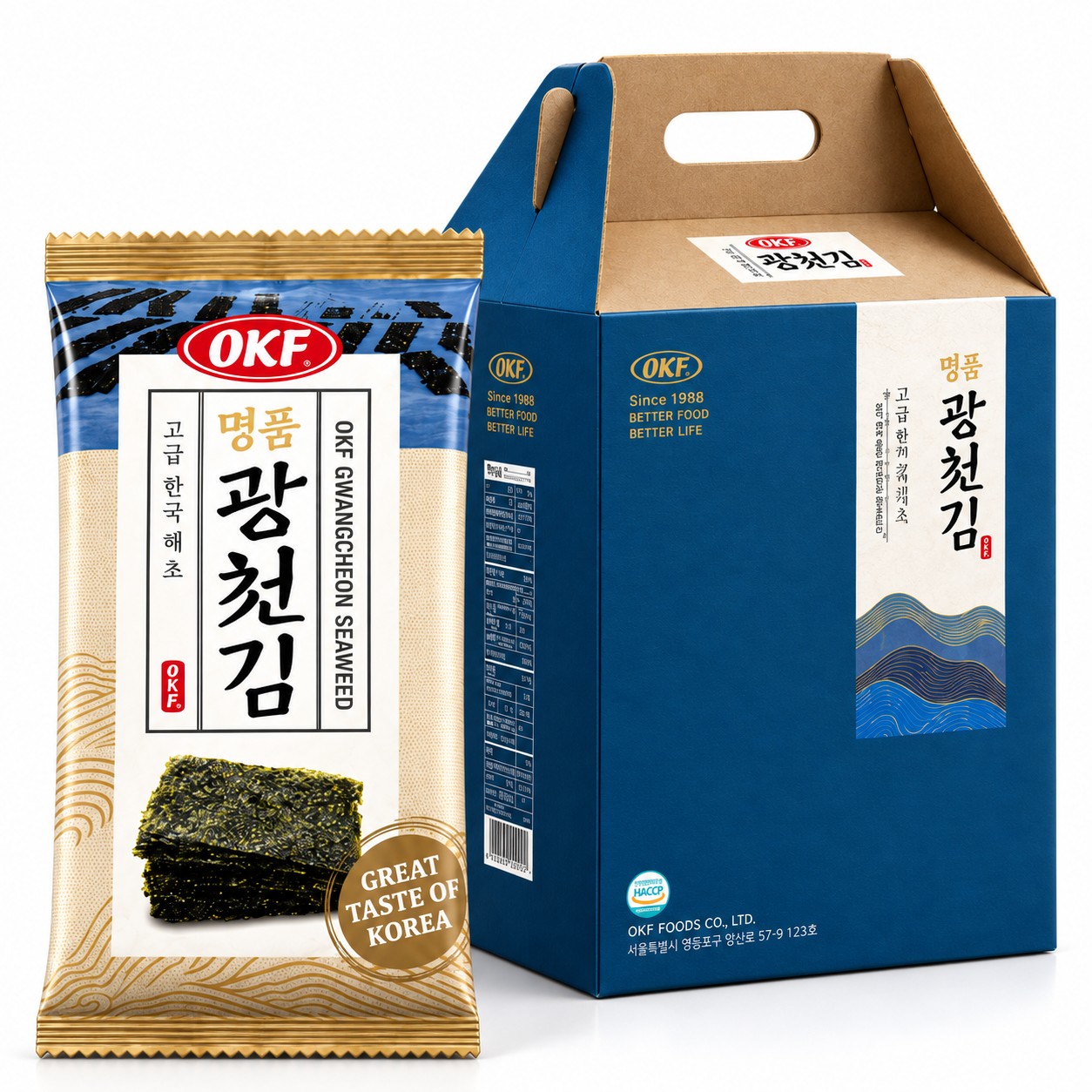 OKF premium Korean seaweed gift box
